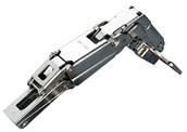 155D Integrated Soft-Close Hinges, FULL OVERLAY, SCREW-ON