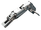 155D Thick Door, Integrated Soft-Close Hinges, Half (3/8") Overlay, PRESS-IN DOWEL