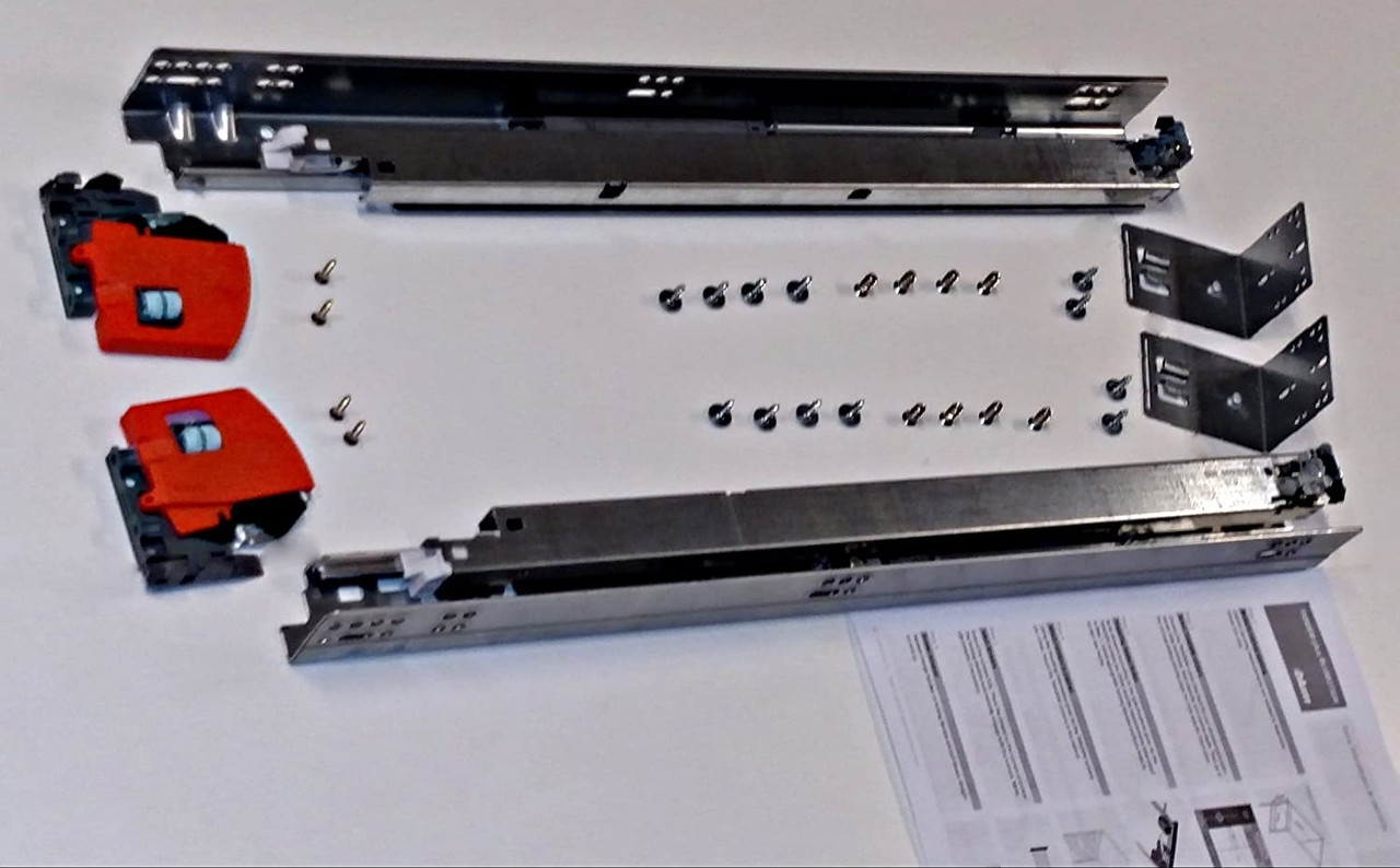 Soft Close Universal Blumotion Undermount Slides Choose size, For Drawer, Choose Your Size and Accessories