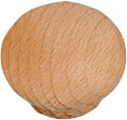 KNOB, UNFINISHED CHERRY