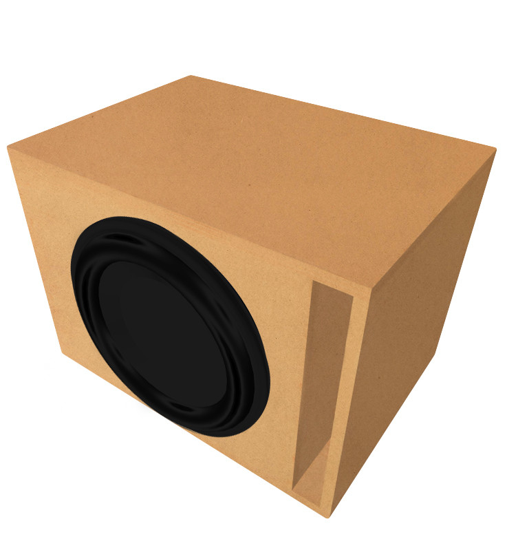 Copy of Ported Subwoofer - MDF Box Ported Stereo Subwoofer Speaker Enclosure
