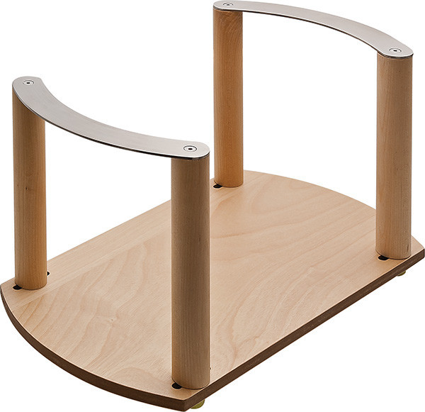 Kessebohmer Plate Holder, Choose, with stainless steel handle, 340 x 180 x 180mm (H557.47880)
