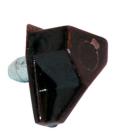 Plastic with Steel Pin, Brown 5Mm