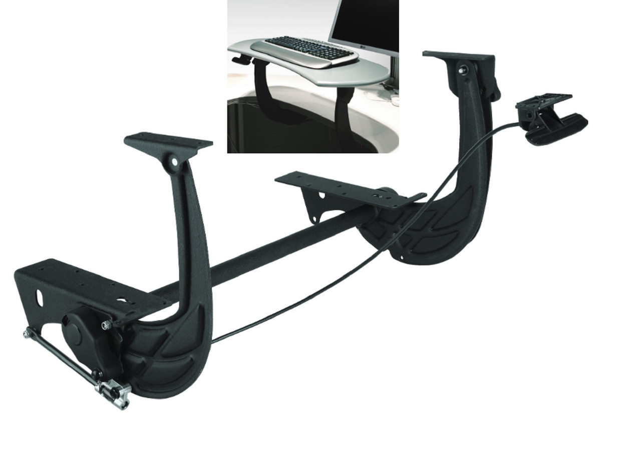 KV Duet Arm, 7080D2700 Black with pedal 22H 27"W