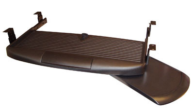 Waterloo Storable Tray,Black 8-3/4"