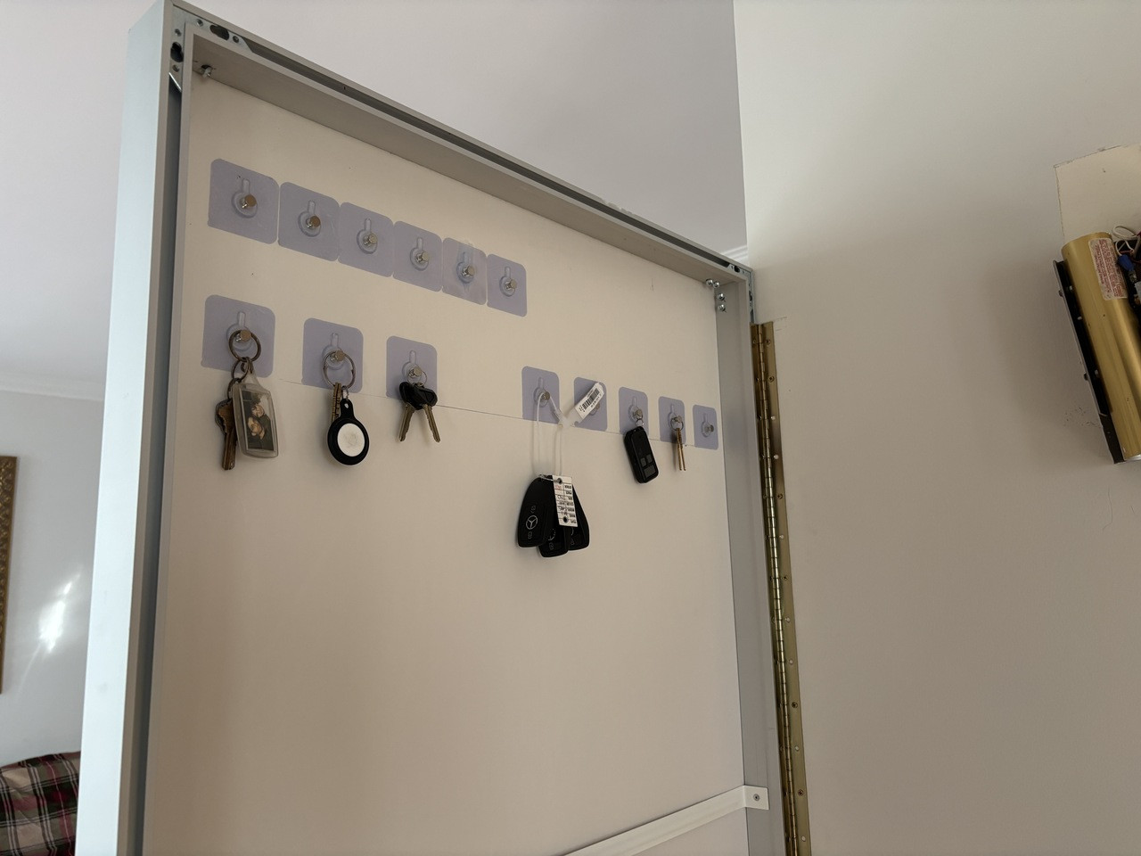 Wall Swing Mirror HideAway Wall Hanging On hinge Hidden Medicine cabinet or weapon, jewelry hidden space.Front Door Storage Cabinet  30"x76"x2.5" Add shelving or Hooks, choose options