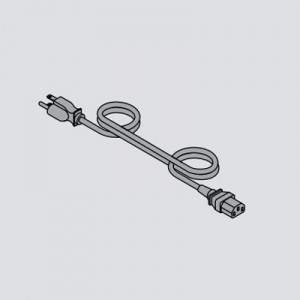 Servo-Drive Power Cord With 3 Prong Plug, 2M (6-1/2 Ft)