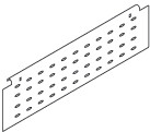 Metabox Boxside M For 2-1/2" X 16" Drawer, White