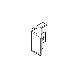 Cream Metabox 320M/330M Interior Front Fixing Bracket, Screw-On, Right