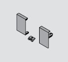 Tandembox Front Fixing Bracket Dust Gray