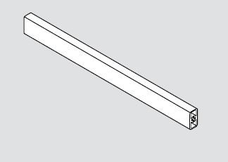 Tandembox Intivo Cross Rail, For D Height Interior Roll-Out