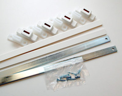Metafile Set For file folders in file drawers , Cream White or Gray