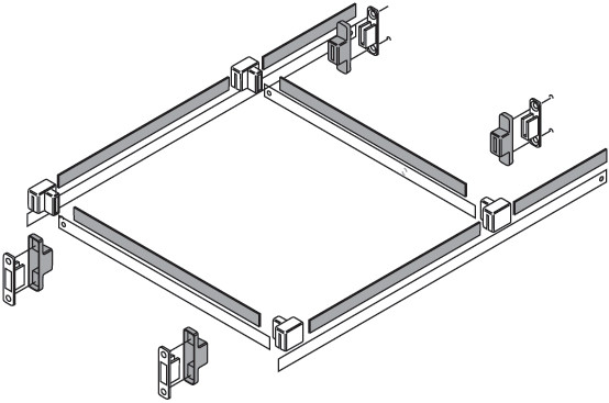 Metabox Metafile Set For 22" Drawer,Cream