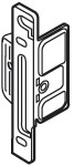 Metabox 320M/H/K, 330M/H Clip-On Front Fixing Bracket, Screw-On, Left