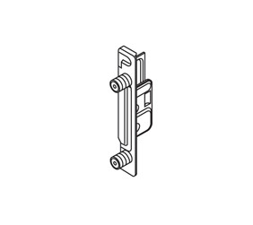 Metabox 320M/H/K, 330M/H Front Fixing Bracket, Press-In, Right, Steel
