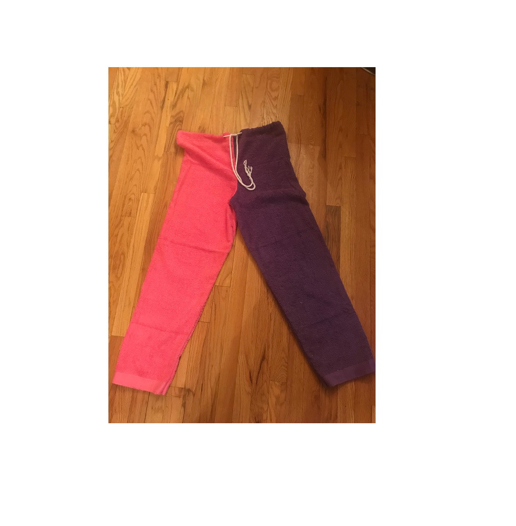 Towel Pants Good For Swimmers and just for fun Hand made Choose your colors and Size