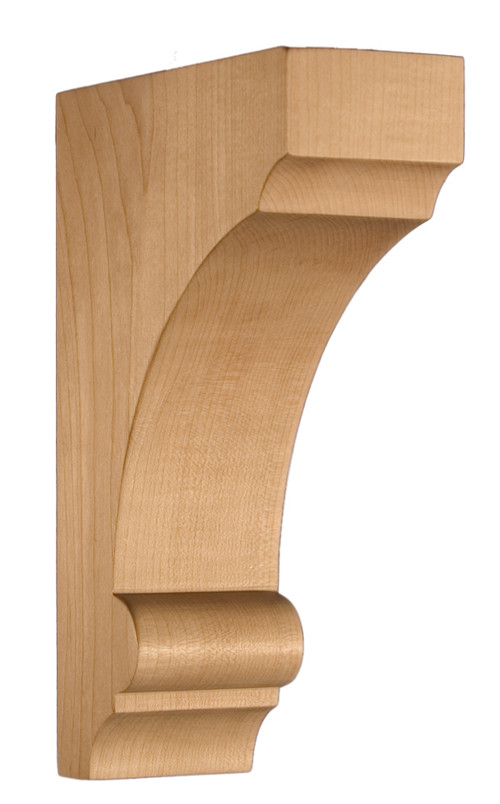 Art for Everyday Corbels, Paint Grade 2-3/4" W X 6-1/2" D X 10" H